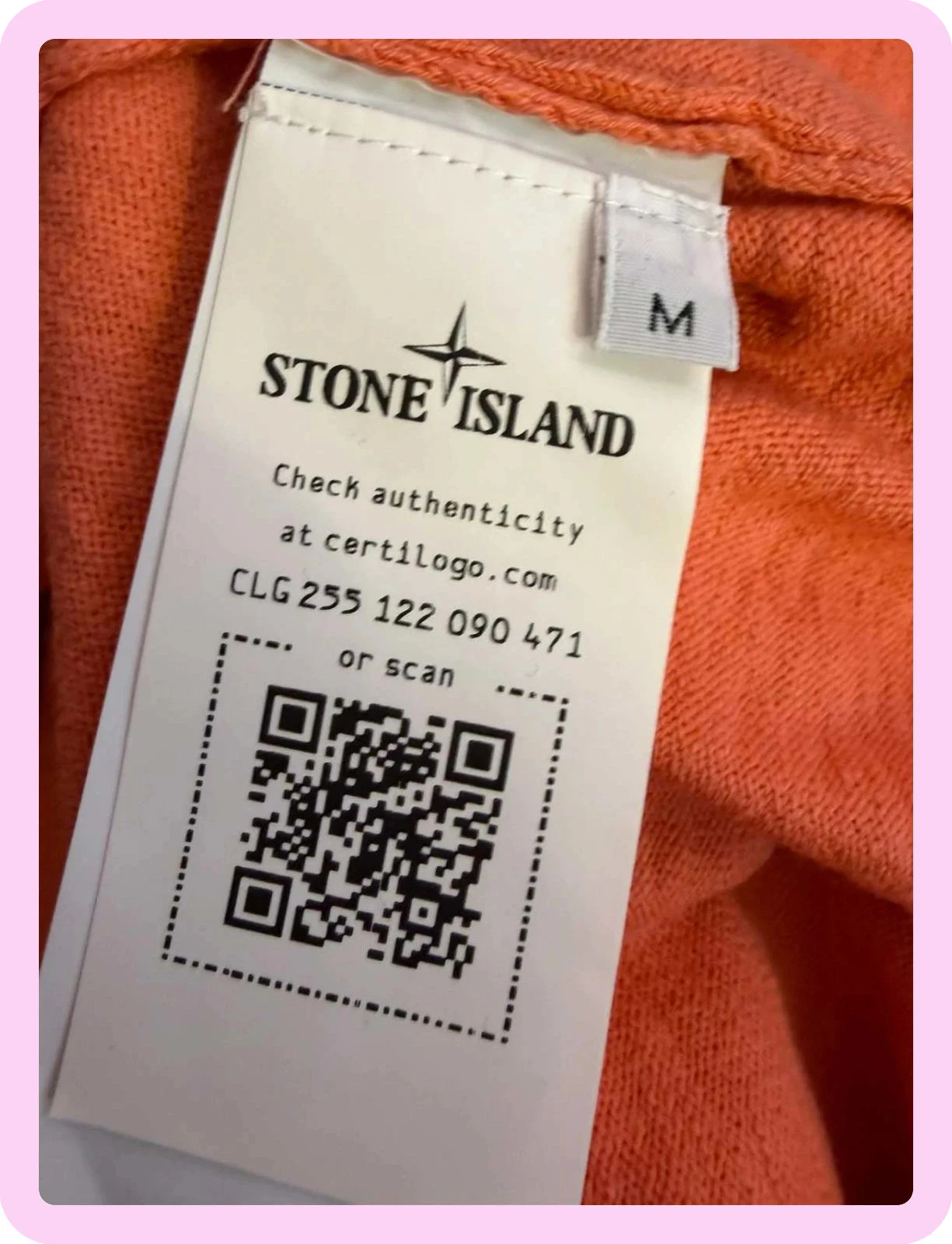 Suéter leve masculino Stone Island tamanho M – photo 8